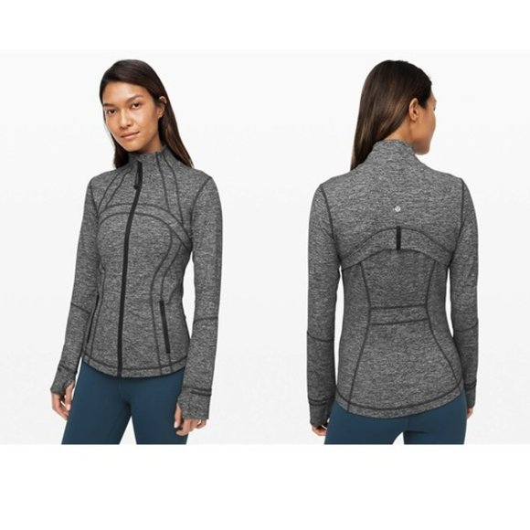 lululemon define jacket heathered black
